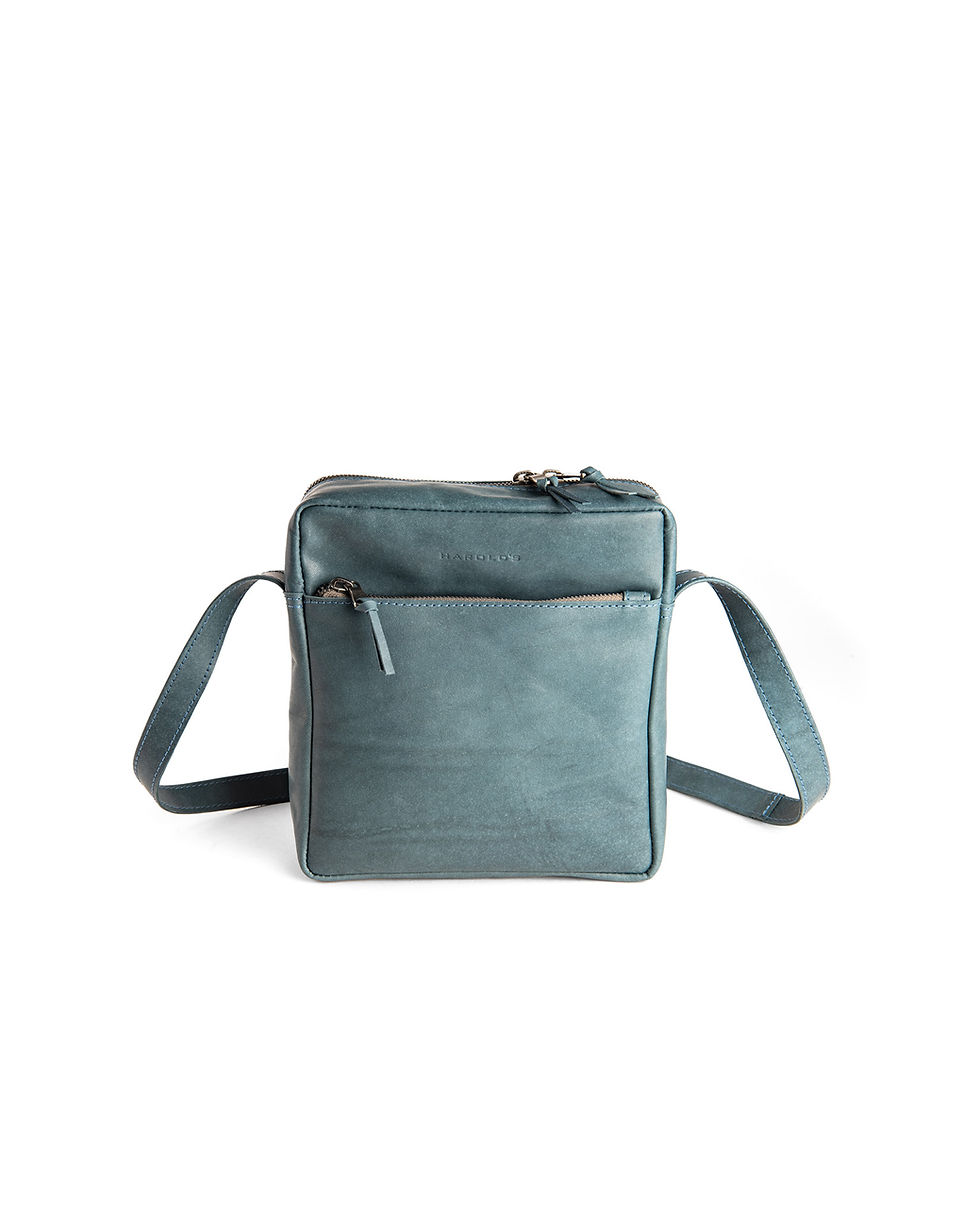 Men´s crossbag up (blau)