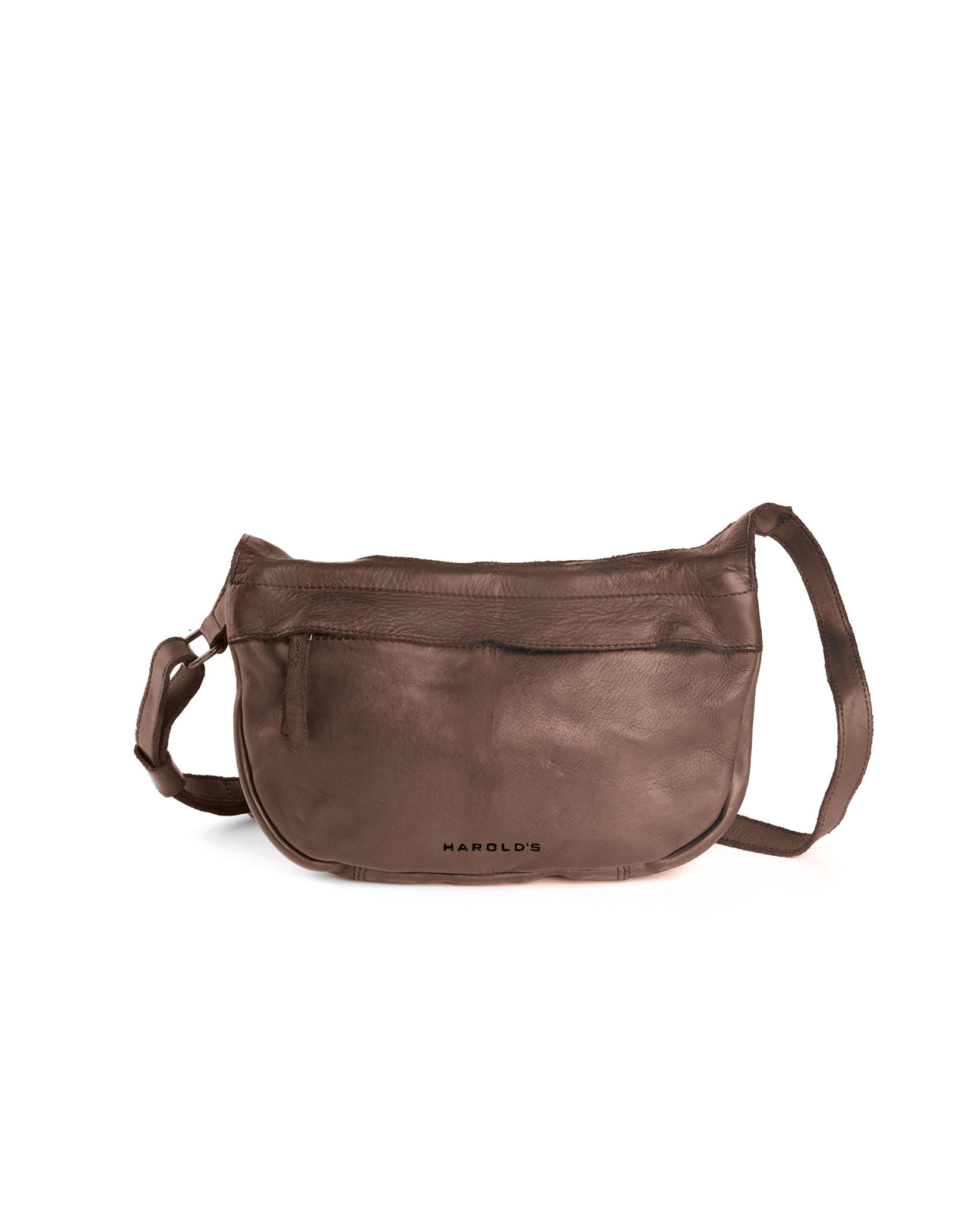 Shoulderbag zip S (braun)