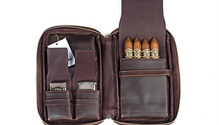 Zigarrenetui Leder braun| Zigarren Etui Leder braun
