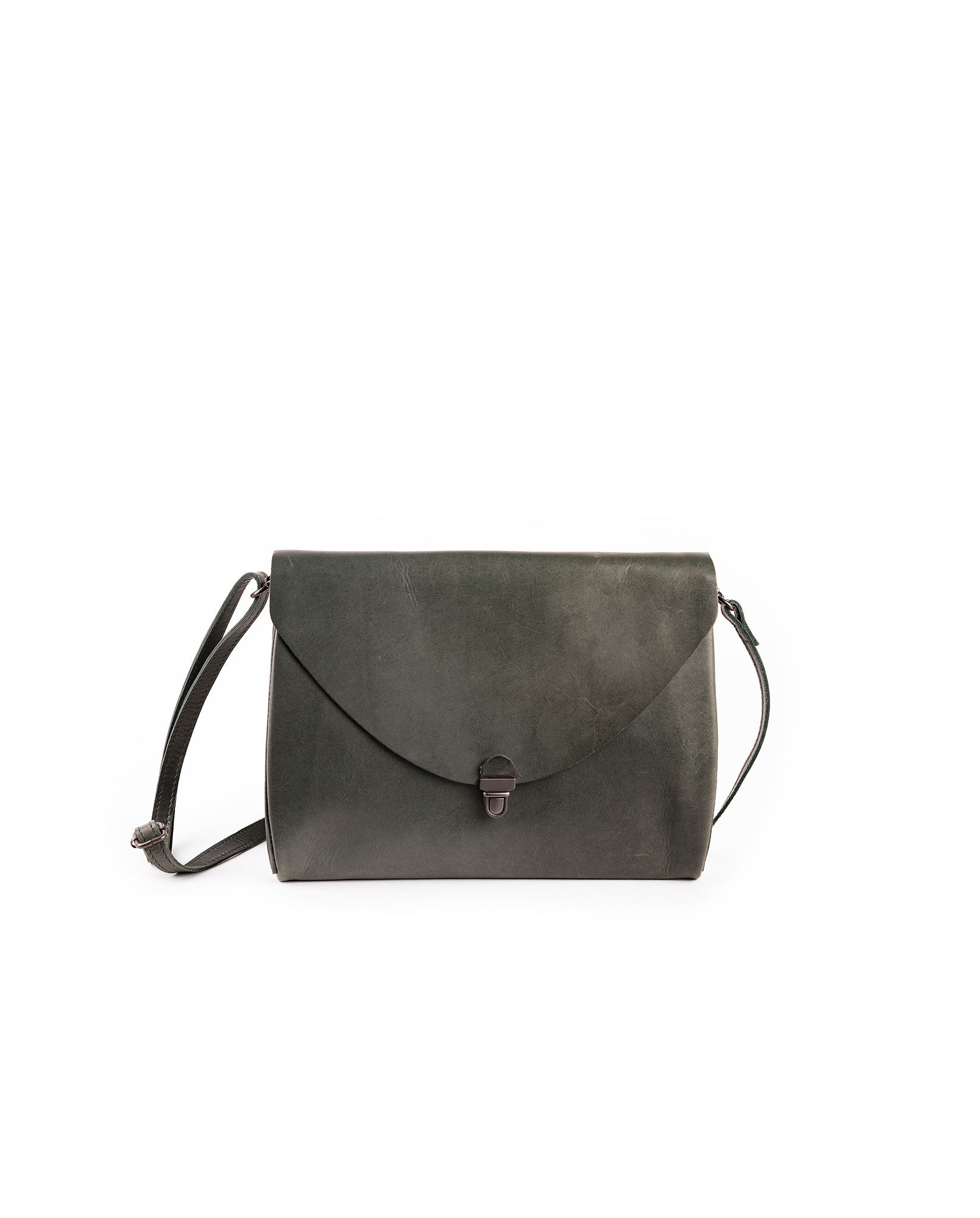 Handbag clutch L (gruen)