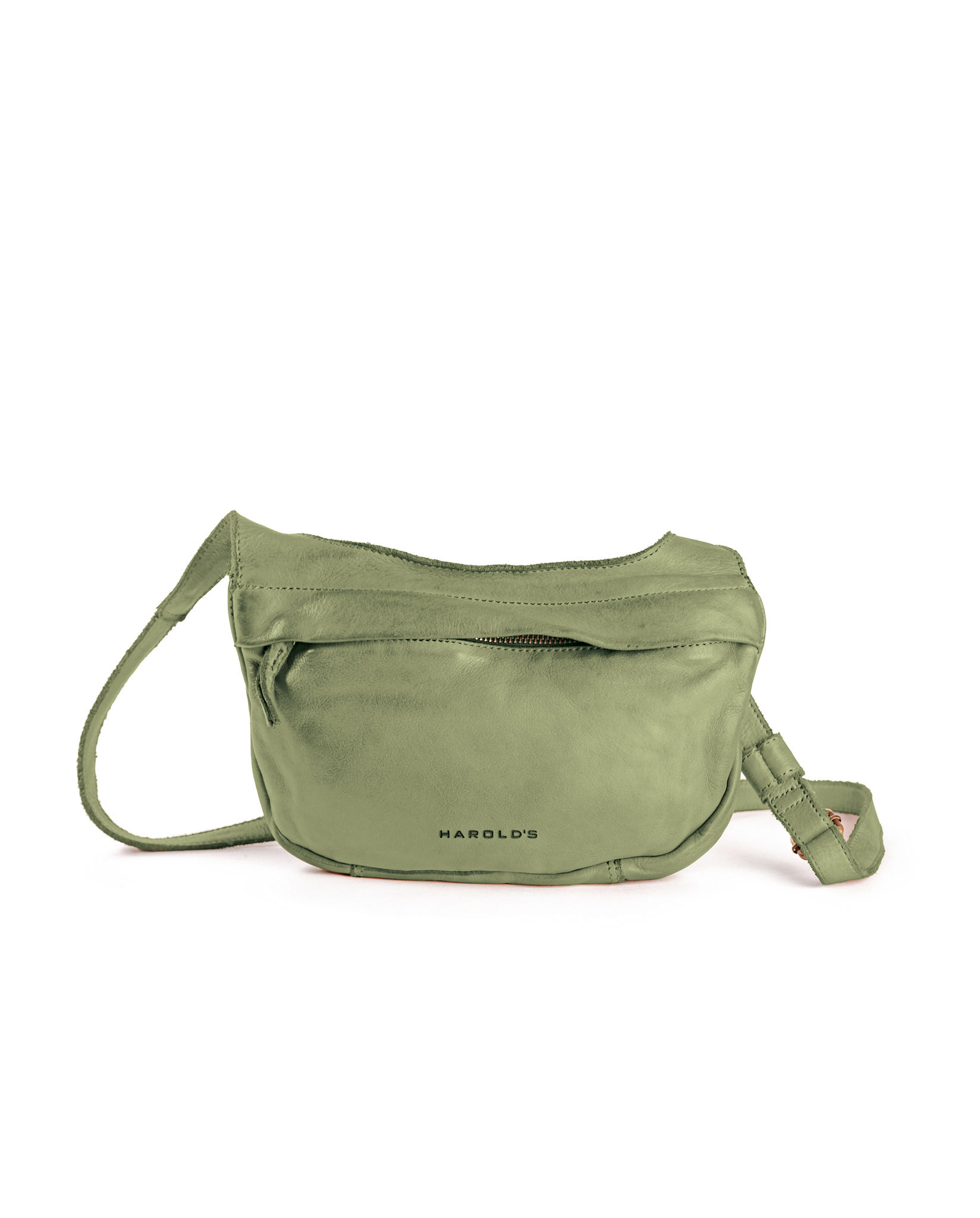 Shoulderbag zip S (lindgruen)