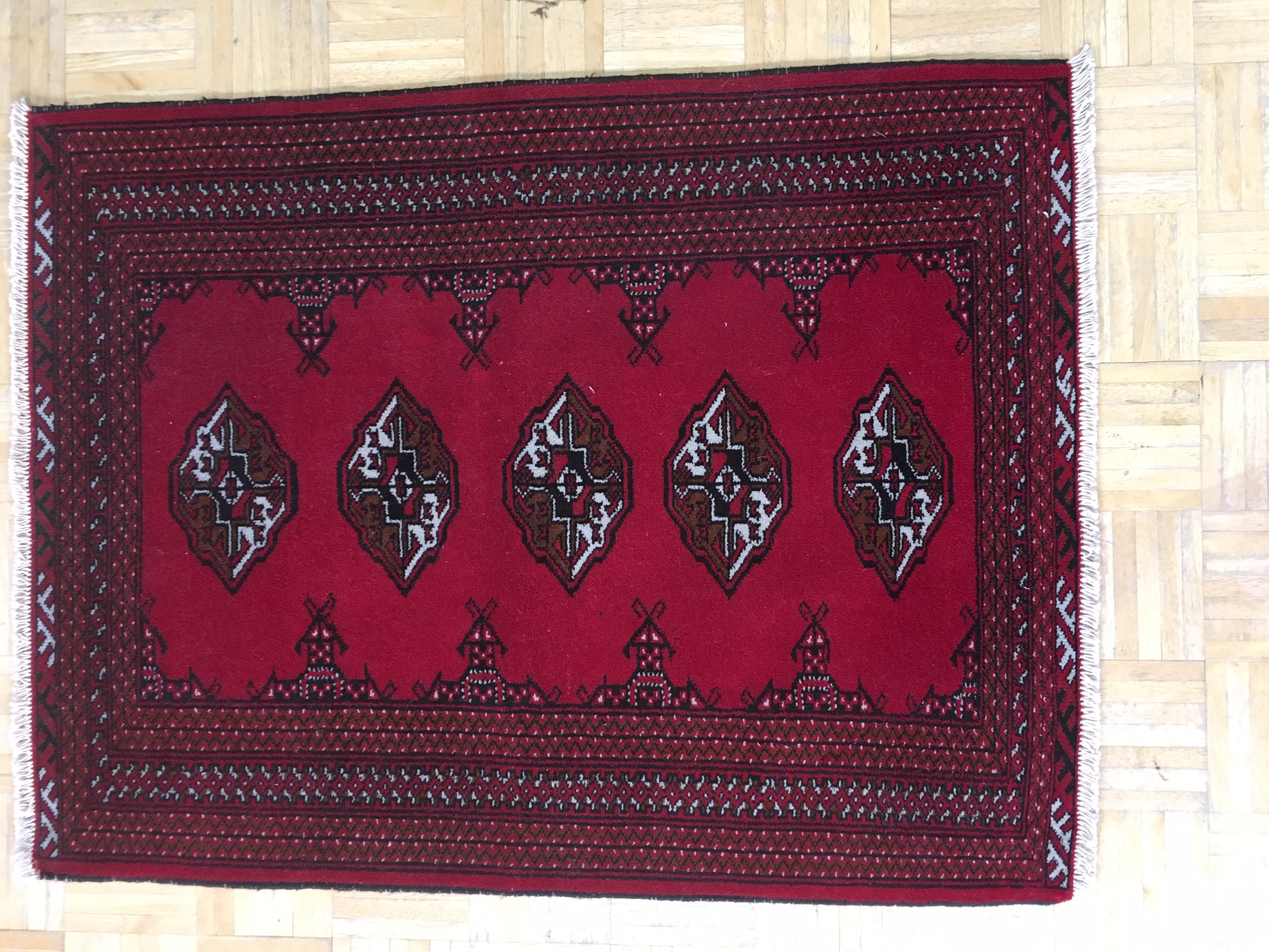 581 - 3 x 4 - Turkman - Wool - Iran