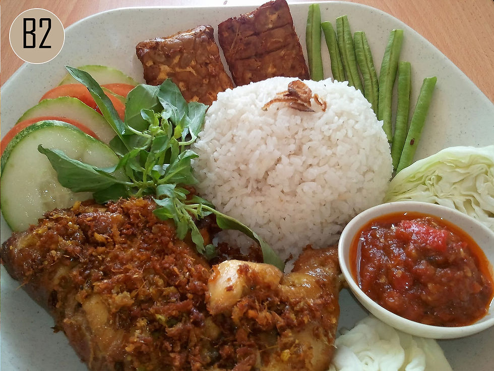 Set Nasi Ayam Penyet / RM 6.50