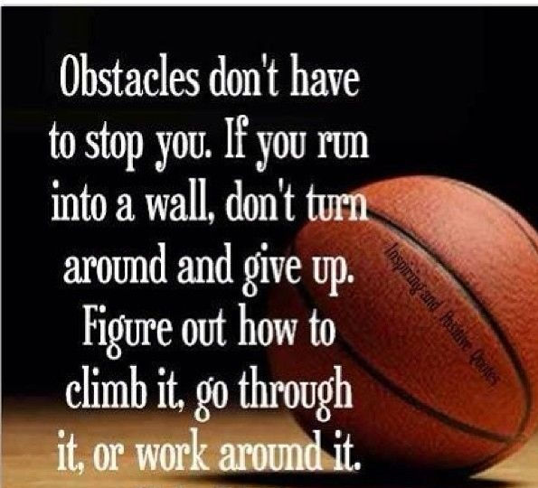 You come up against challenges in life, and it’s how you deal with them that defines you.