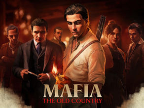 Terra Madre con il protagonista in primo piano che tiene un fiammifero acceso, circondato da altri personaggi in un’atmosfera drammatica e cinematografica ambientata nella Sicilia del primo Novecento.