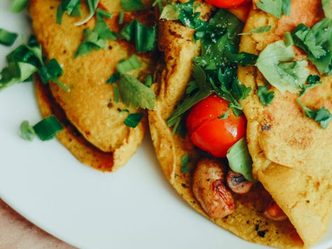 Omelette vegano