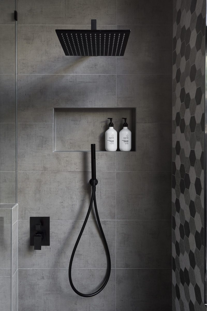 best shower storage ensuite shelving