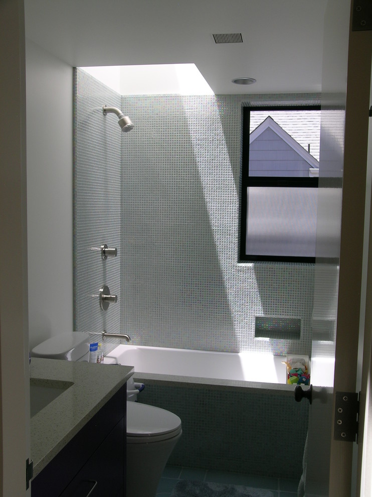 how to light up a dark bathroom