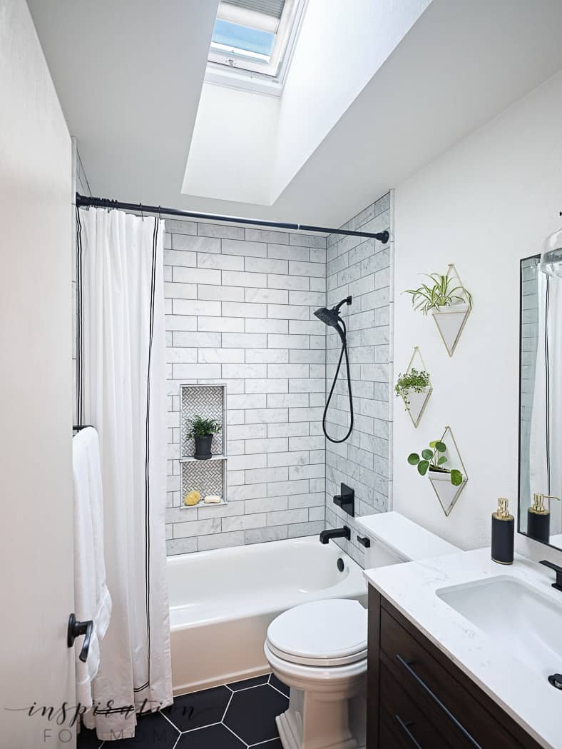 install skylight in small bathroom