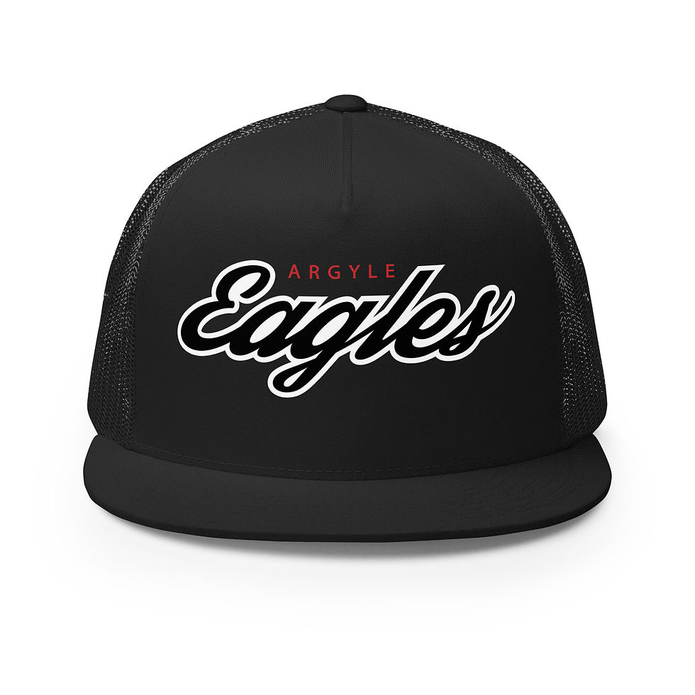 Thumbnail: Eagle Script Printed / Trucker Cap