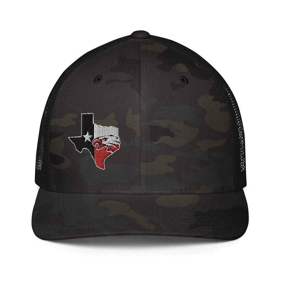 Miniatura: Texas Eagle Fitted Trucker Cap