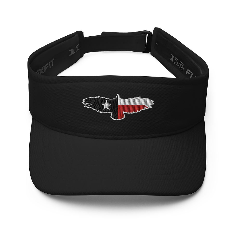 Thumbnail: Eagle Soaring Flag / Flexfit 8110 Visor