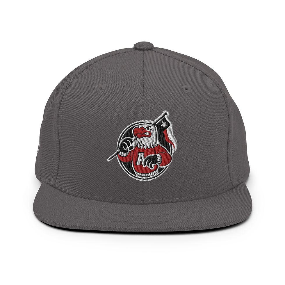 Thumbnail: Old School Eagle Flat Bill Snapback