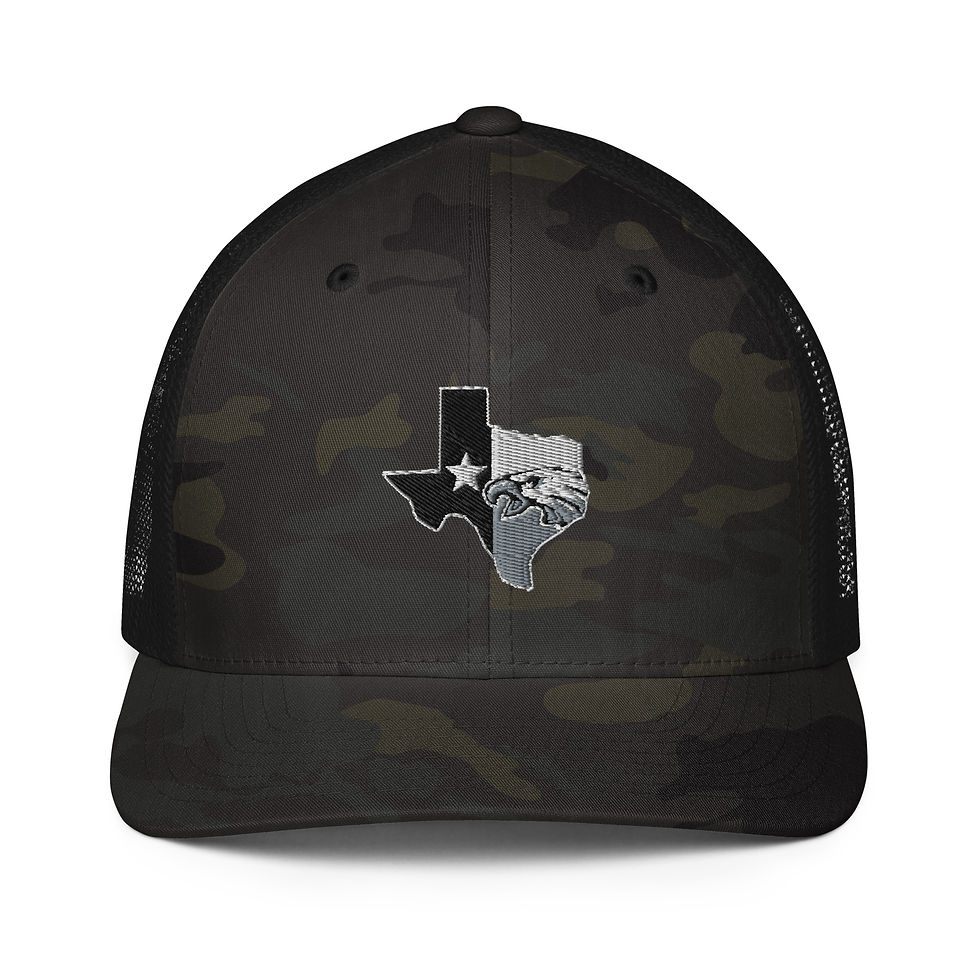 Miniatura: Eagle Texas Midnight Series / Flexfit 6511 Closed-back trucker cap