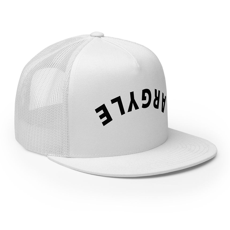 Miniatura: Reverse Argyle Printed / Trucker Cap