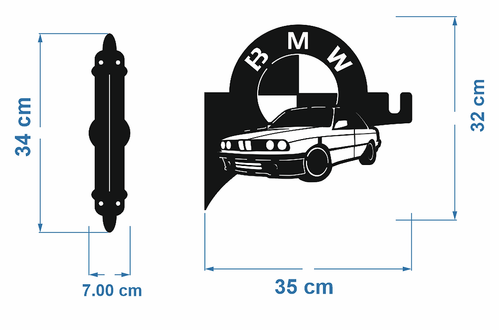 Thumbnail: BMW Car Hanging  basket