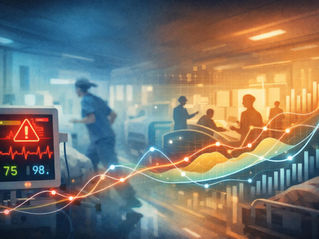 医療機器のアラームを線で捉える