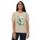Miniature : T-shirt Unisexe Peace Love & Cactus – Tee-shirt Décontracté- Nature 