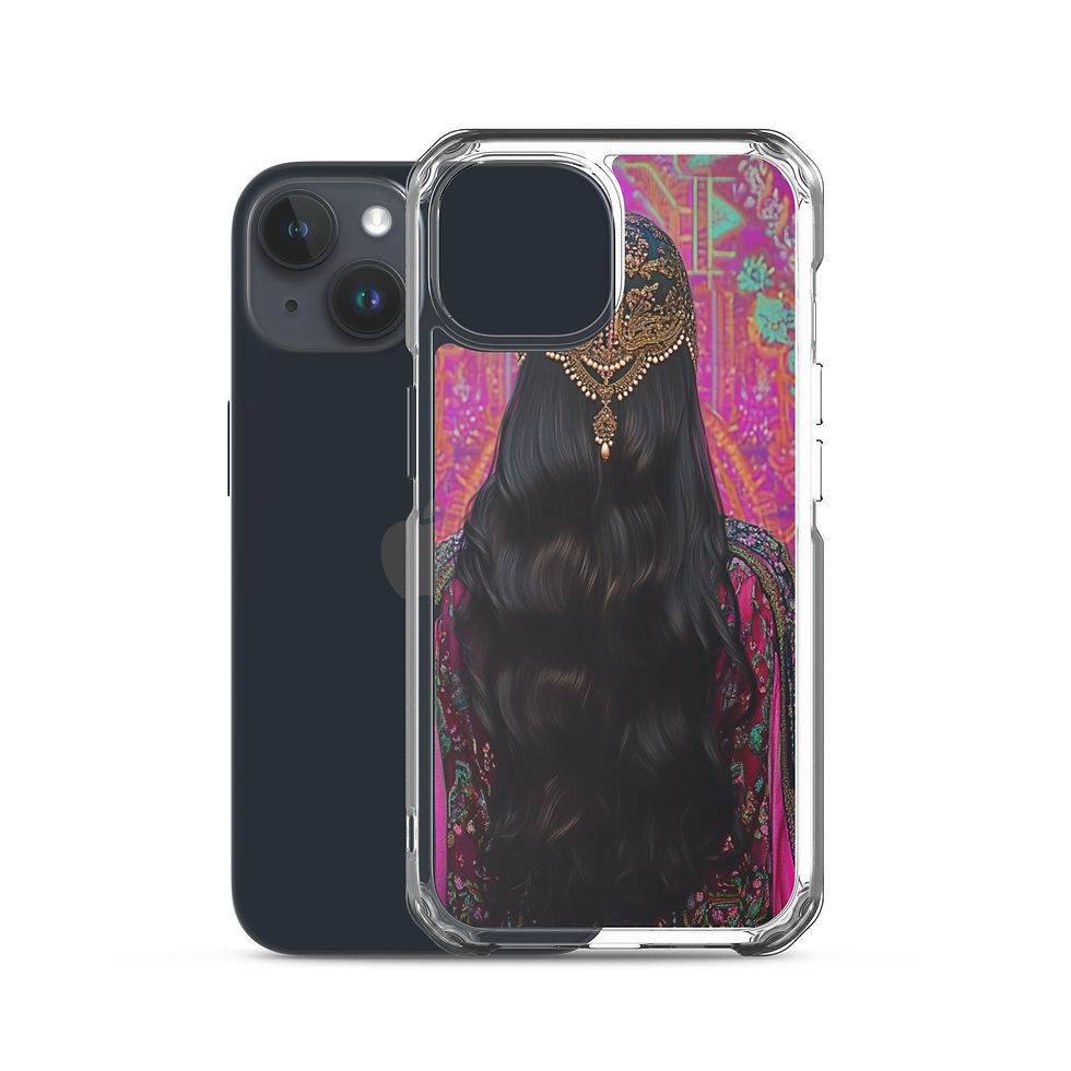 Miniature : Coque résitante Iphone élegance du levant rose