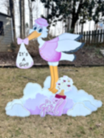 Boy / Girl Stork - 7 day rental