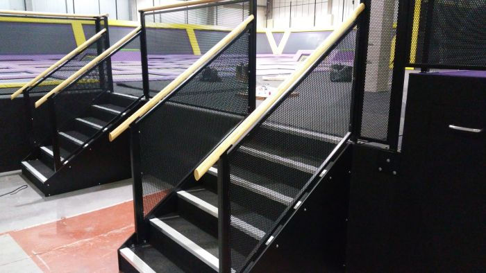 Miniatura: Balaustrada y escalones