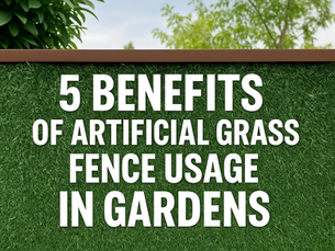Grass Fence Usage