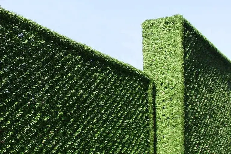 Grass Fence Wall