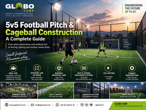 5v5 Futbol Sahası ve Cageball Yapımı: Kapsamlı Bir Kılavuz
