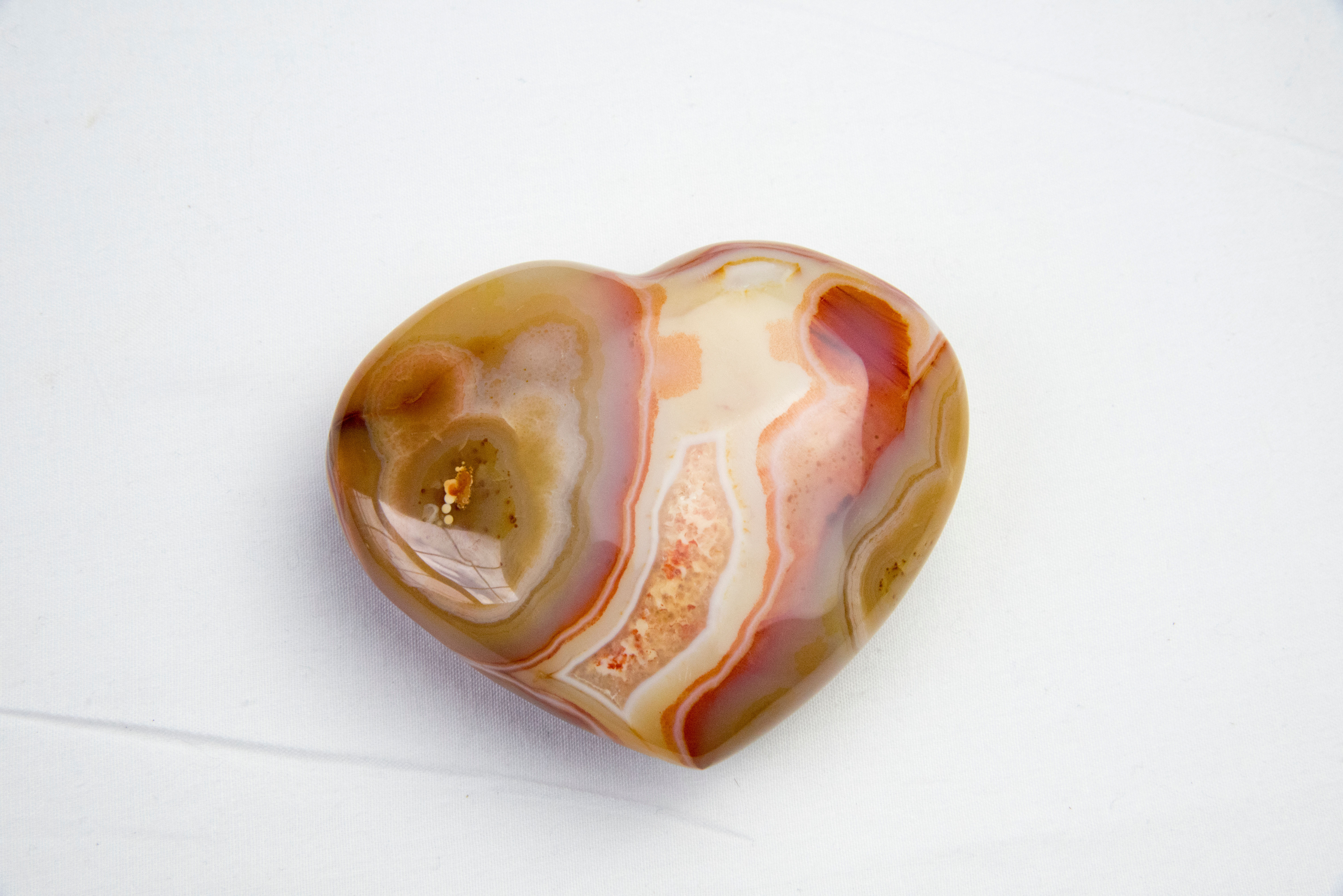Carnelian LG Heart