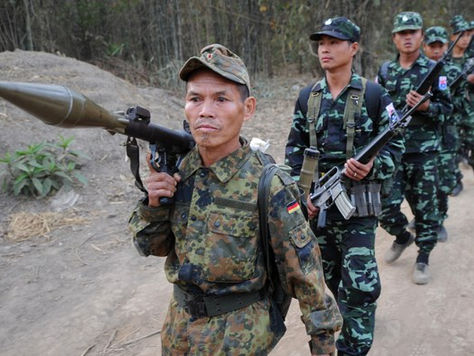Clashes in Myanmar’s Karen-controlled territory follow military raids