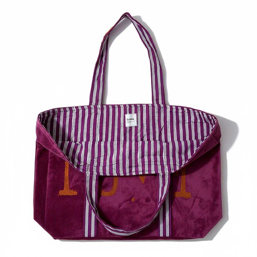 Miniatura: Tote Bag de Veludo