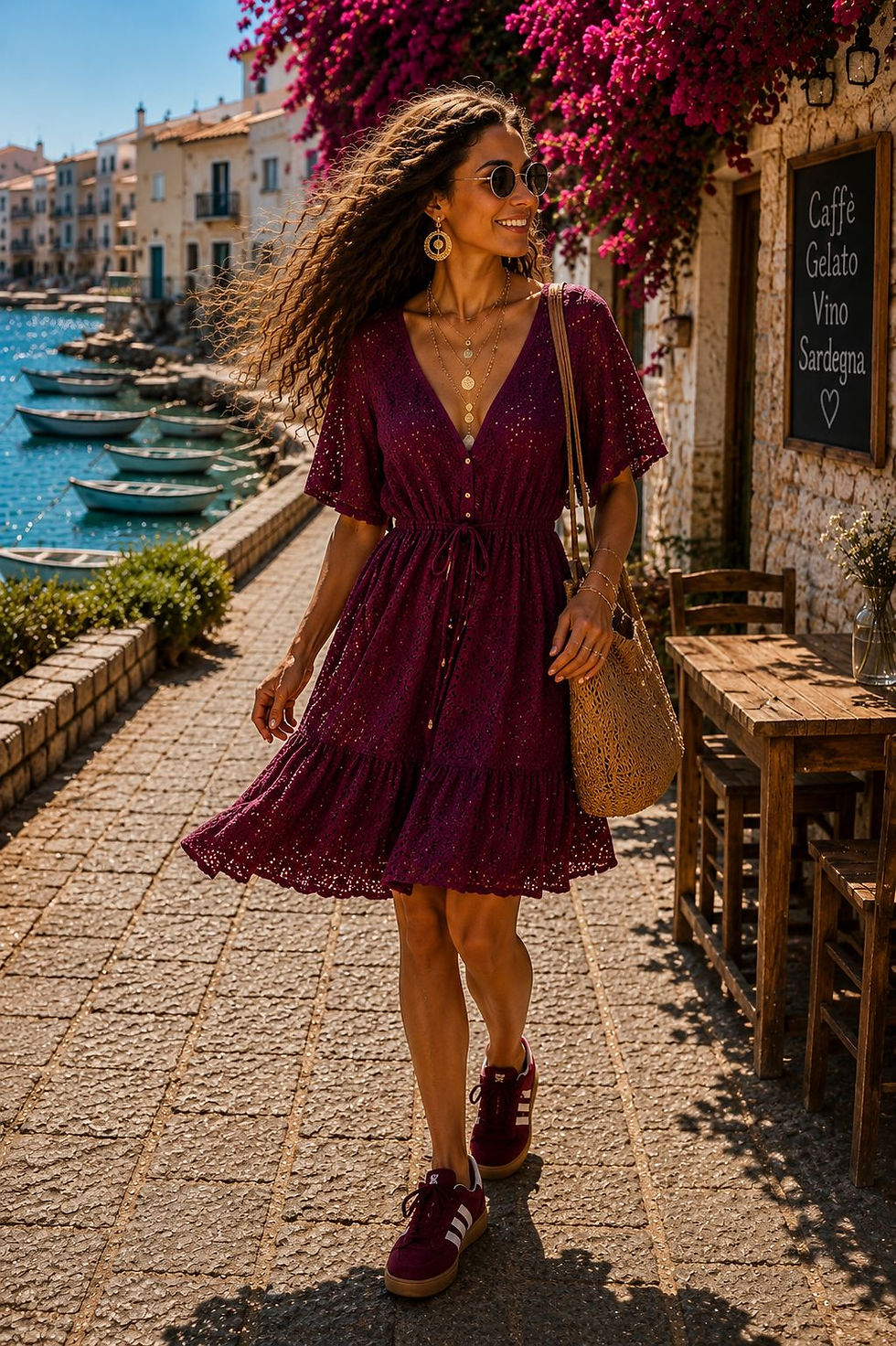 Miniatura: Vestido corto Ravello