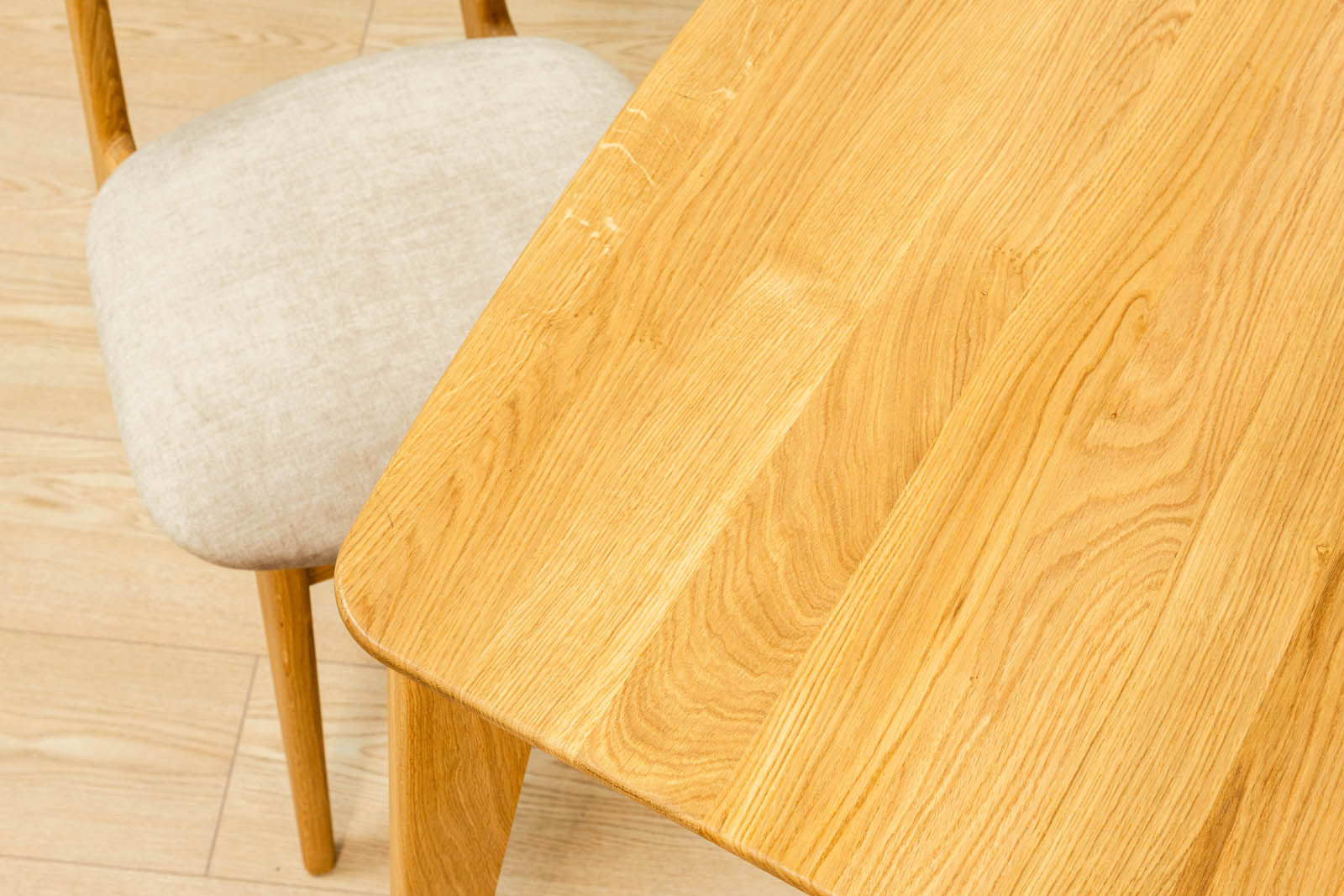 Stół dębowy Astor - lite drewno / wosk - STÓŁ I KRZESŁO - SALON MEBLOWY