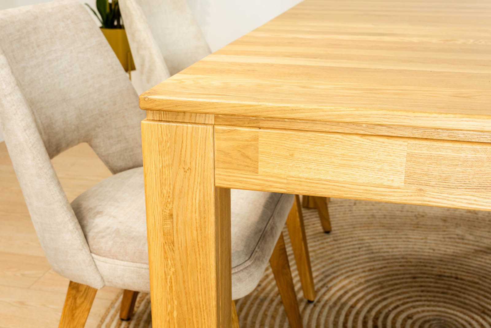 Stół dębowy Kraft - lite drewno / wosk - STÓŁ I KRZESŁO - Salon meblowy Kraków