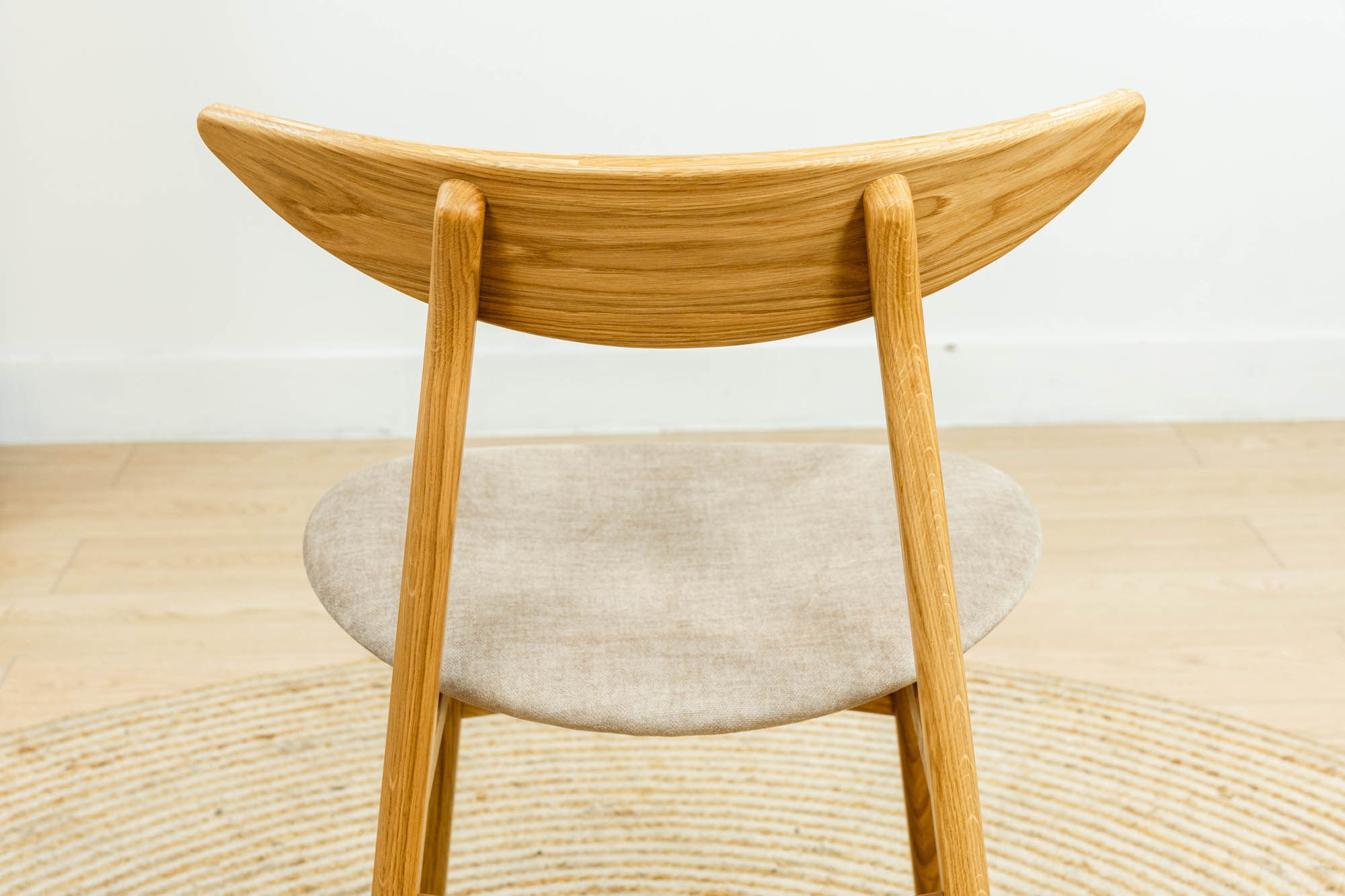 Krzesło Mario z drewna dębowegо - Natural - Vogue 02