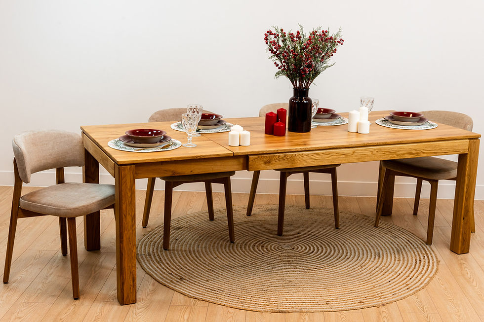 Stół Frankfurt z drewna dębowego od cozy wood