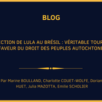 Réélection de Lula au Brésil : véritable tournant en faveur du droit des peuples autochtones ? 