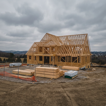 Featured image of a custom home under construction in Ontario