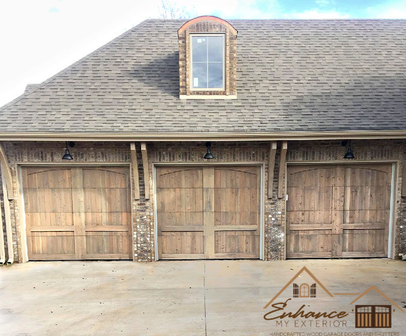 Cedar Garage Doors Enhancemyexterior