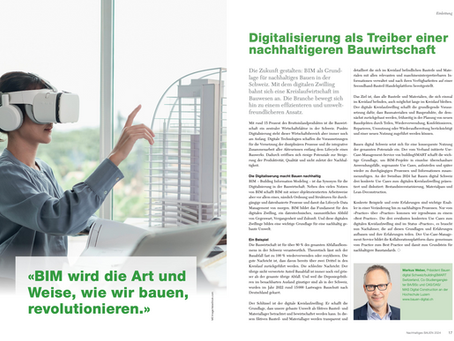 Digitalisierung als Treiber einer nachhaltigeren Bauwirtschaft