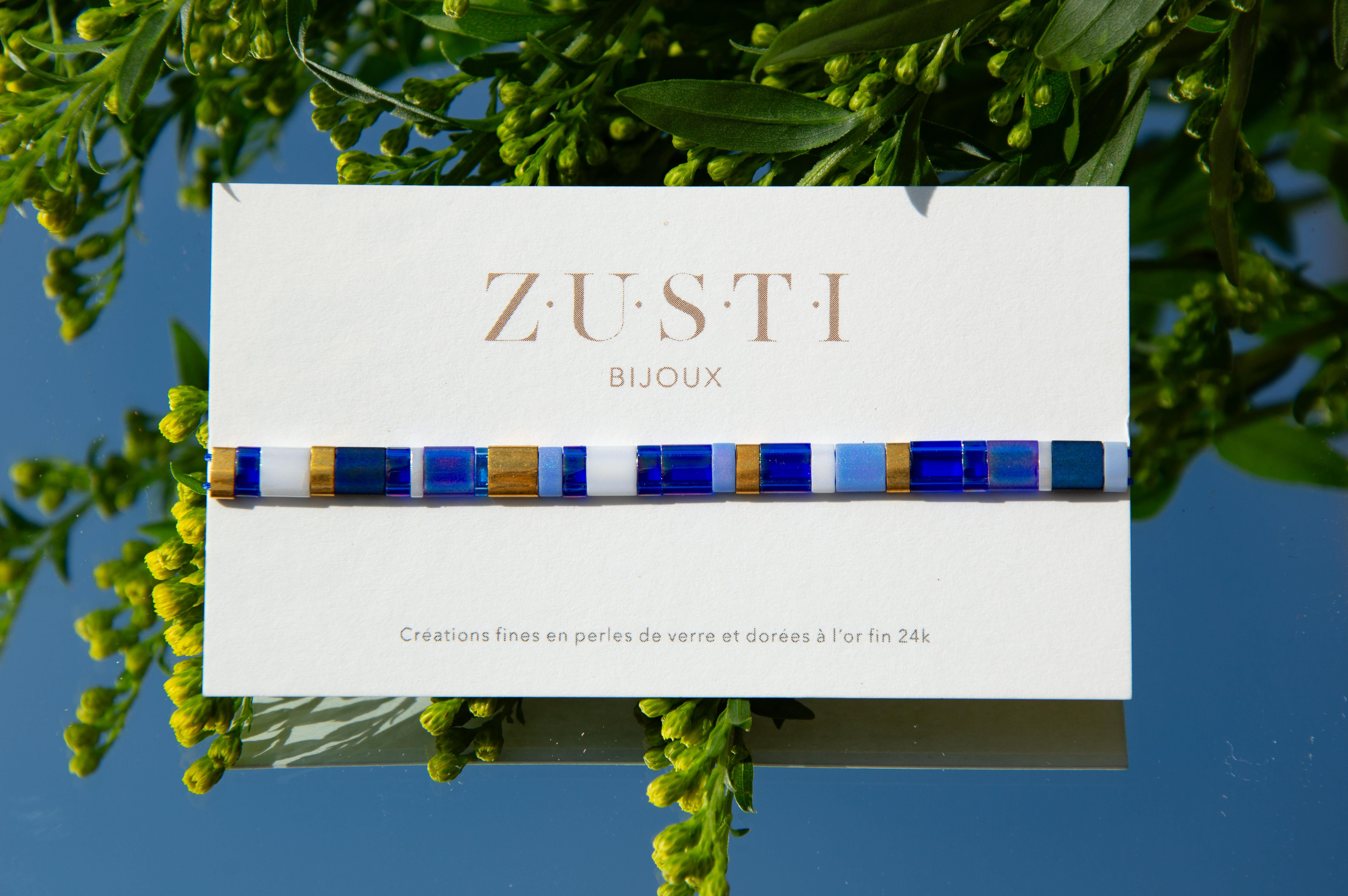 Zusti bijoux Miyuki Blue Sky