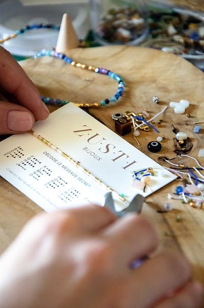 Bracelet message secret - Zusti Bijoux