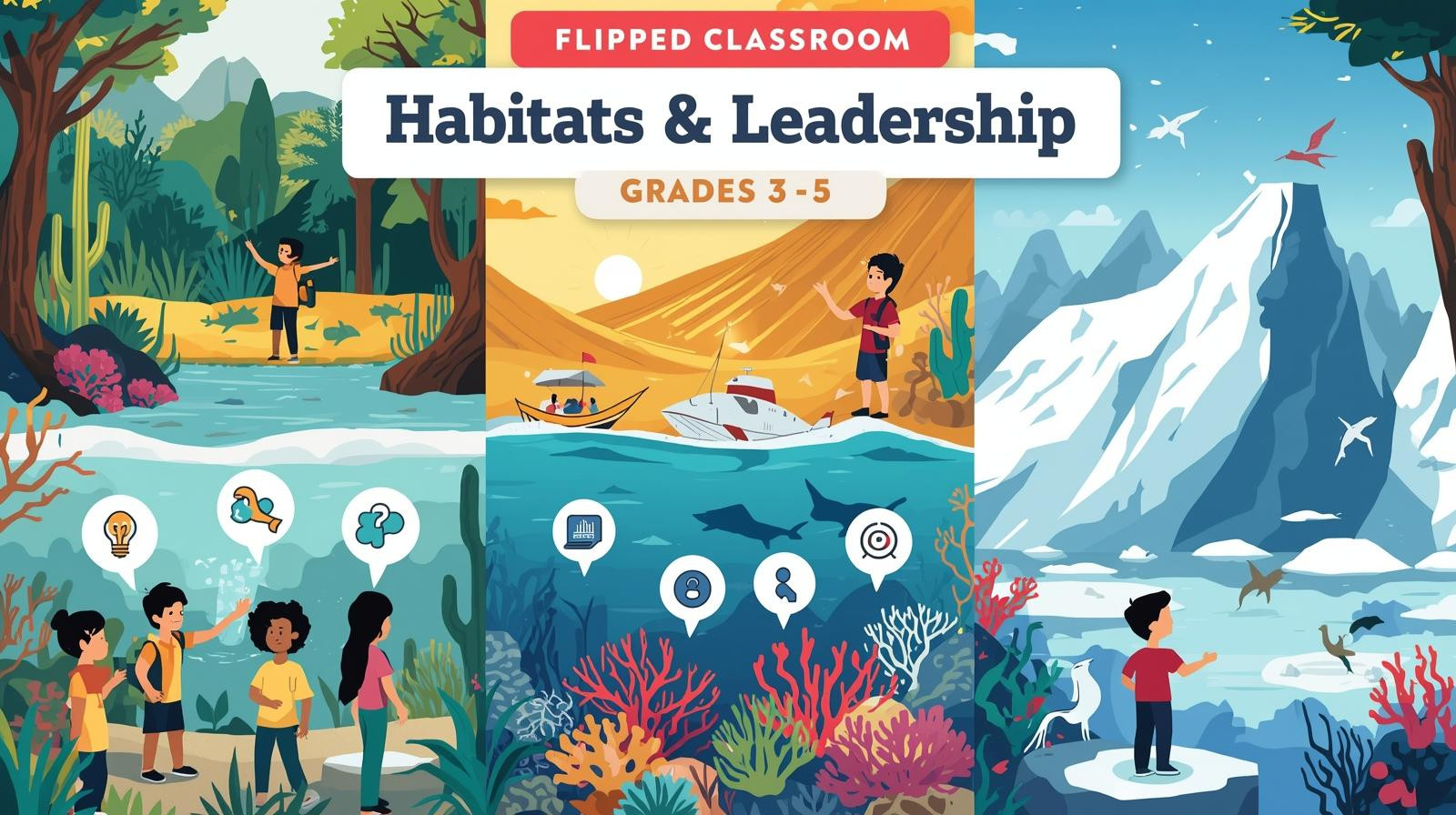 Flipped Classroom with Habitats Gr. 3-5