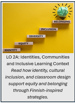 LO2A: Identities, communities, and inclusive learning context