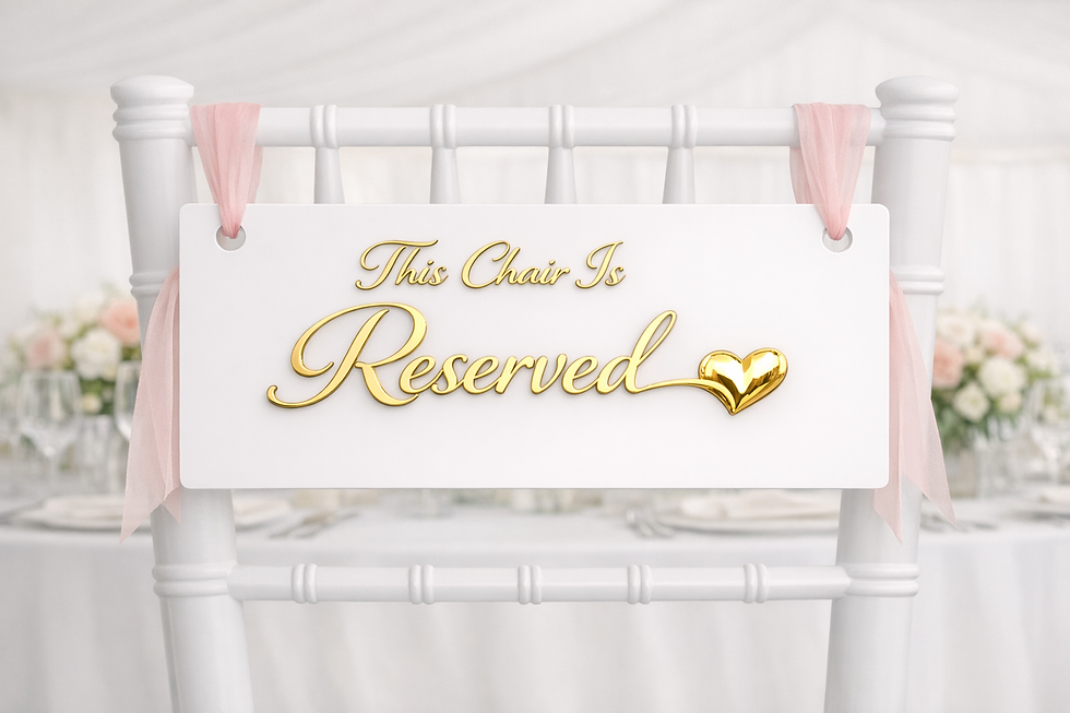 Reserved Sign