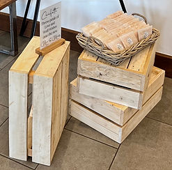 wooden apple crates