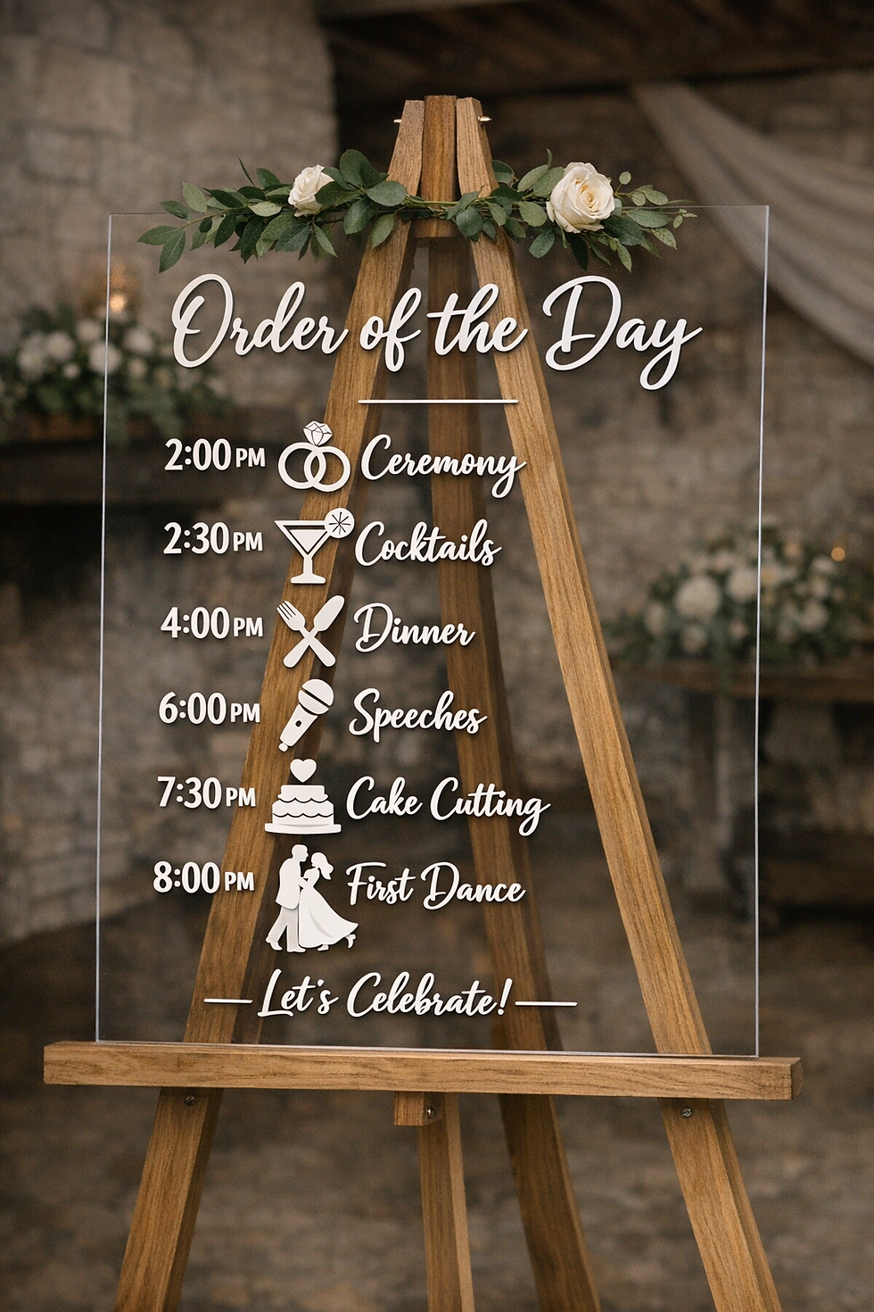 Order of the Day Sign