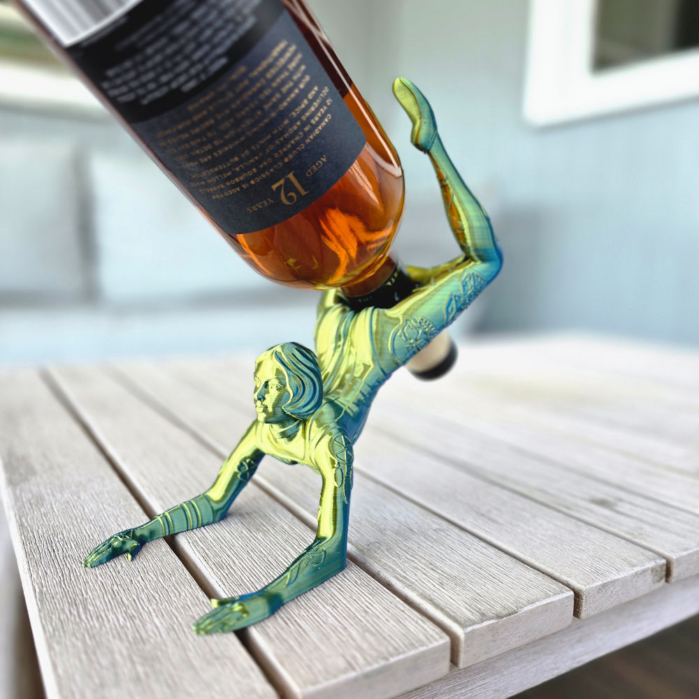 Contortionist Bottle Holder