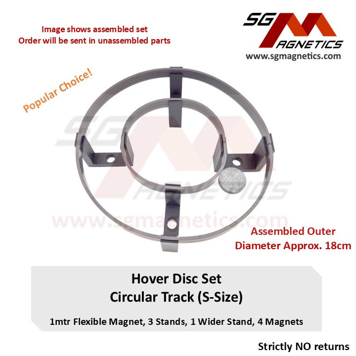 Thumbnail: Levitating Magnet Hover Disc Experiment - MagLev Train Experiment 2