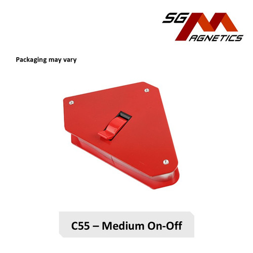 55lbs On-Off Magnetic Welding Magnet - Soldering Locator 45 90 135 ...
